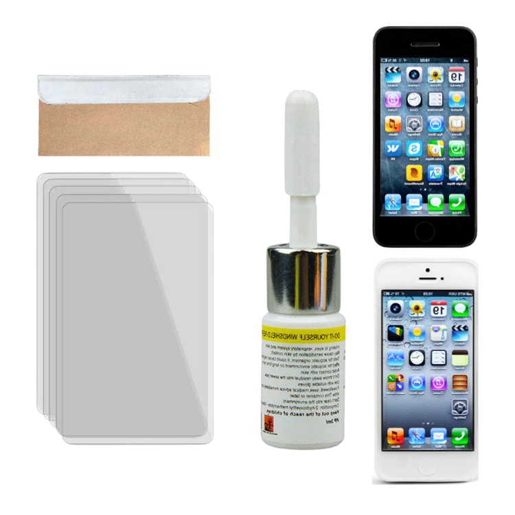 Phone Screen Repair Kit with Pre-Mixed UV Resin and Vacuum Air Removal, for Mobile Devices Zolana