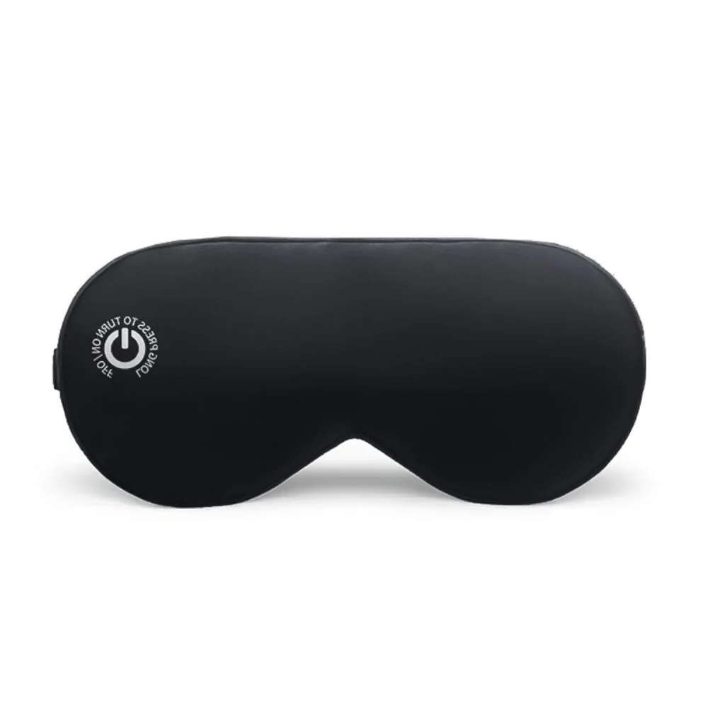 Heated Eye Mask with USB Rechargeable Battery and Three Heat Levels, Removable Silk Cover Zolana
