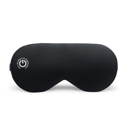 Heated Eye Mask with USB Rechargeable Battery and Three Heat Levels, Removable Silk Cover Zolana