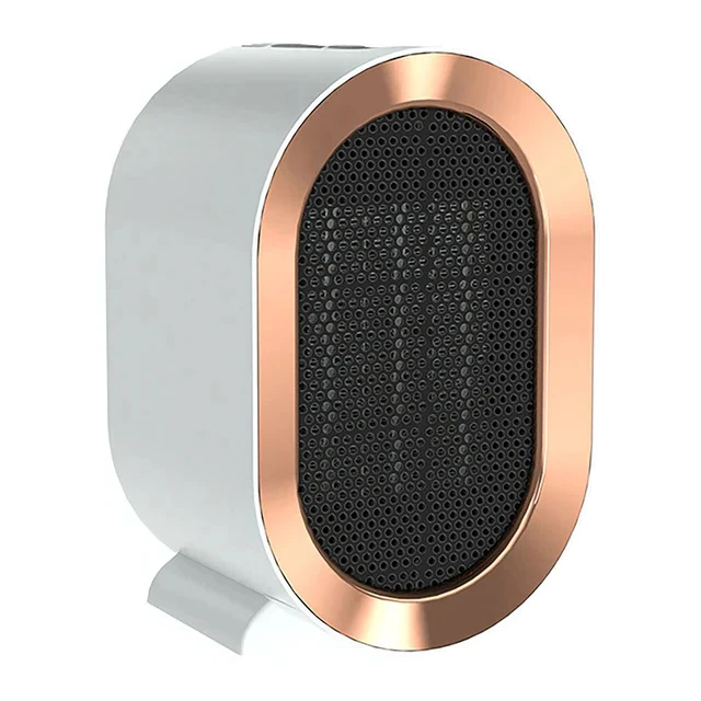 Portable Ceramic Heater with Programmable Timer and Quiet Operation, Anti-Tilt Switch