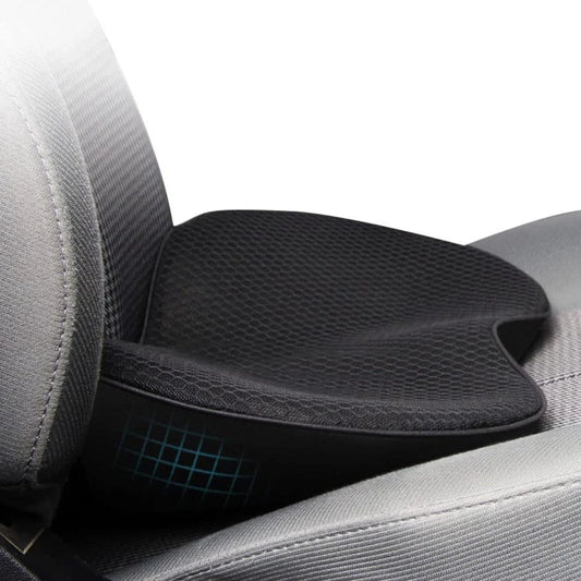 Seat Booster Cushion with Memory Foam and Airflow Cover, 3.5-Inch Lift for Adults Zolana