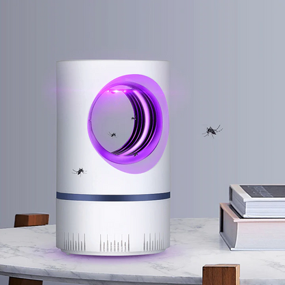 Mosquito Trap with USB Power and Quiet Nonchemical Operation, Indoor 136-200 Sq Ft Area