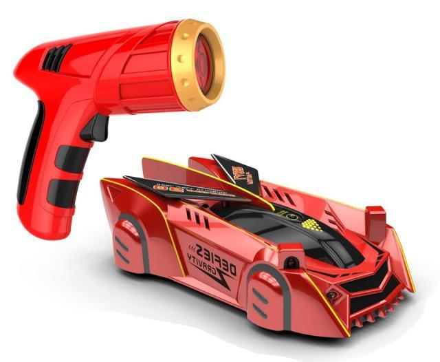 Wall Climbing RC Car with Laser Pointer Remote and Rechargeable USB Battery