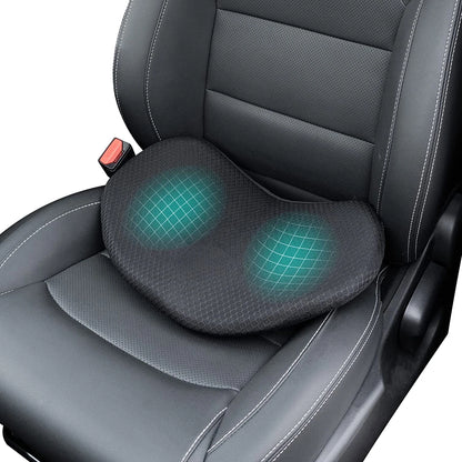 Seat Booster Cushion with Memory Foam and Airflow Cover, 3.5-Inch Lift for Adults Zolana