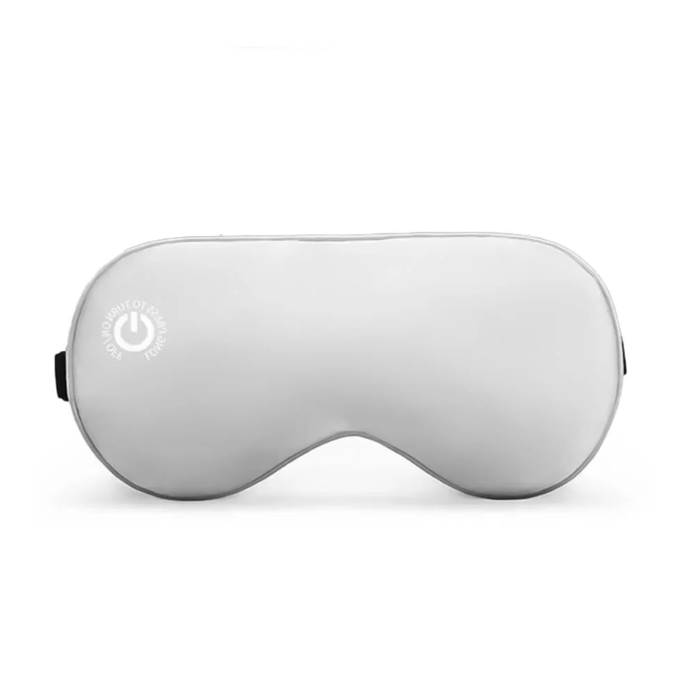 Heated Eye Mask with USB Rechargeable Battery and Three Heat Levels, Removable Silk Cover Zolana