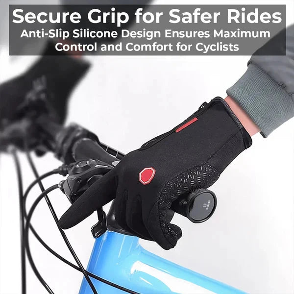 Touchscreen Winter Gloves with 3-Layer Insulation and Anti-Slip Palm, Water Resistant Zolana