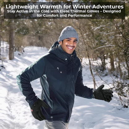Touchscreen Winter Gloves with 3-Layer Insulation and Anti-Slip Palm, Water Resistant Zolana