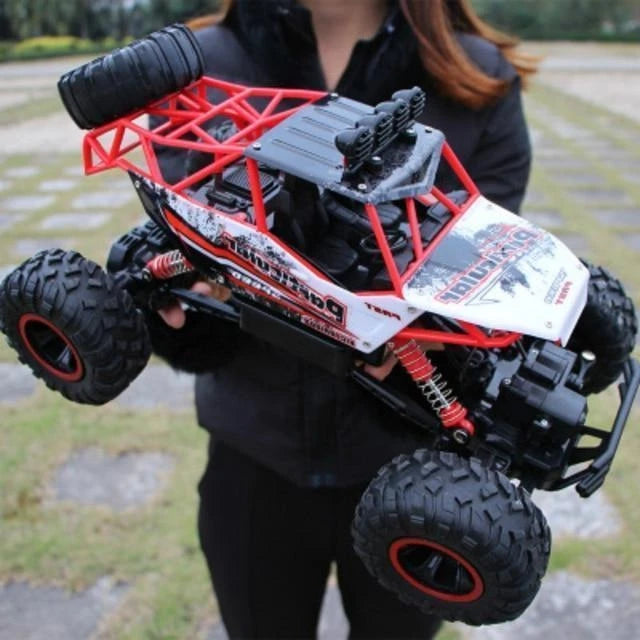 Remote Control Monster Truck with 4 GHz Remote and Shockproof Suspension, 30-Min Runtime Zolana