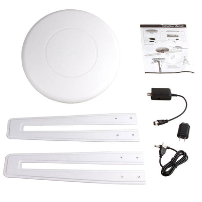 HDTV Antenna with Omnidirectional Reception and Interference Filter, USB/AC Power Zolana