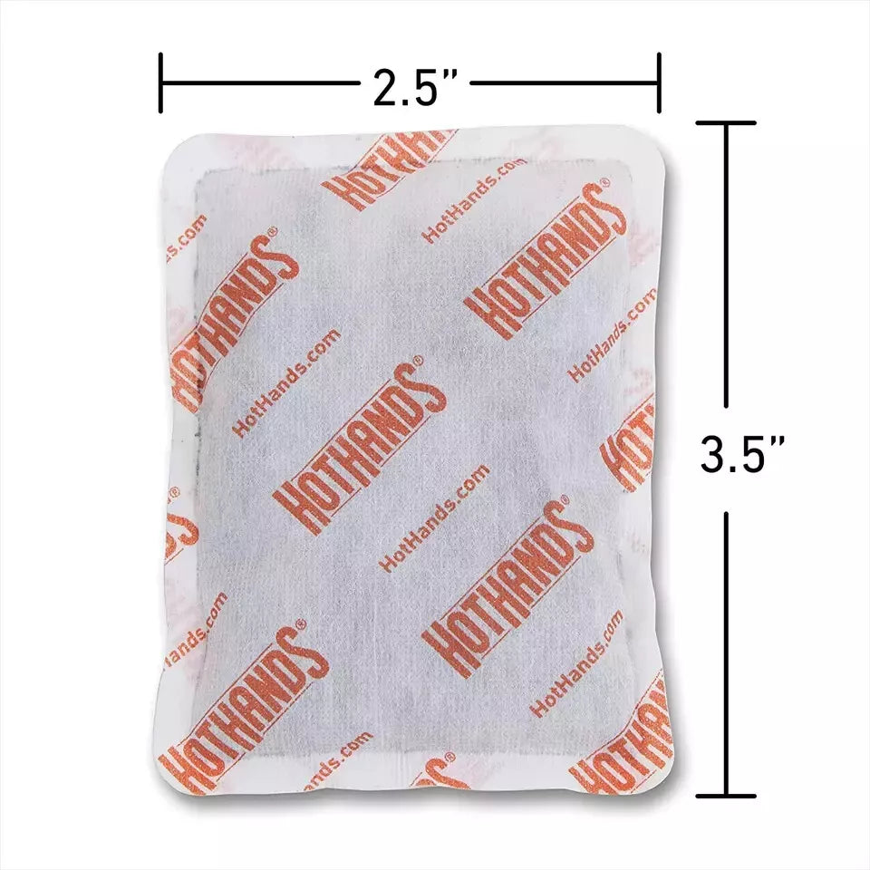 Hand And Body Warmers with 18-Hour Heat and Extra-Large Size, 40 Count