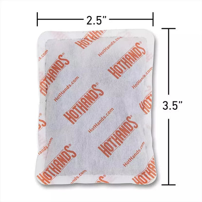 Hand And Body Warmers with 18-Hour Heat and Extra-Large Size, 40 Count