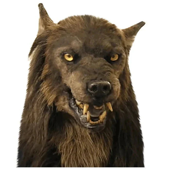 Werewolf Mask with Hyper-Realistic Silicone and Adjustable Strap for Breathable Comfort